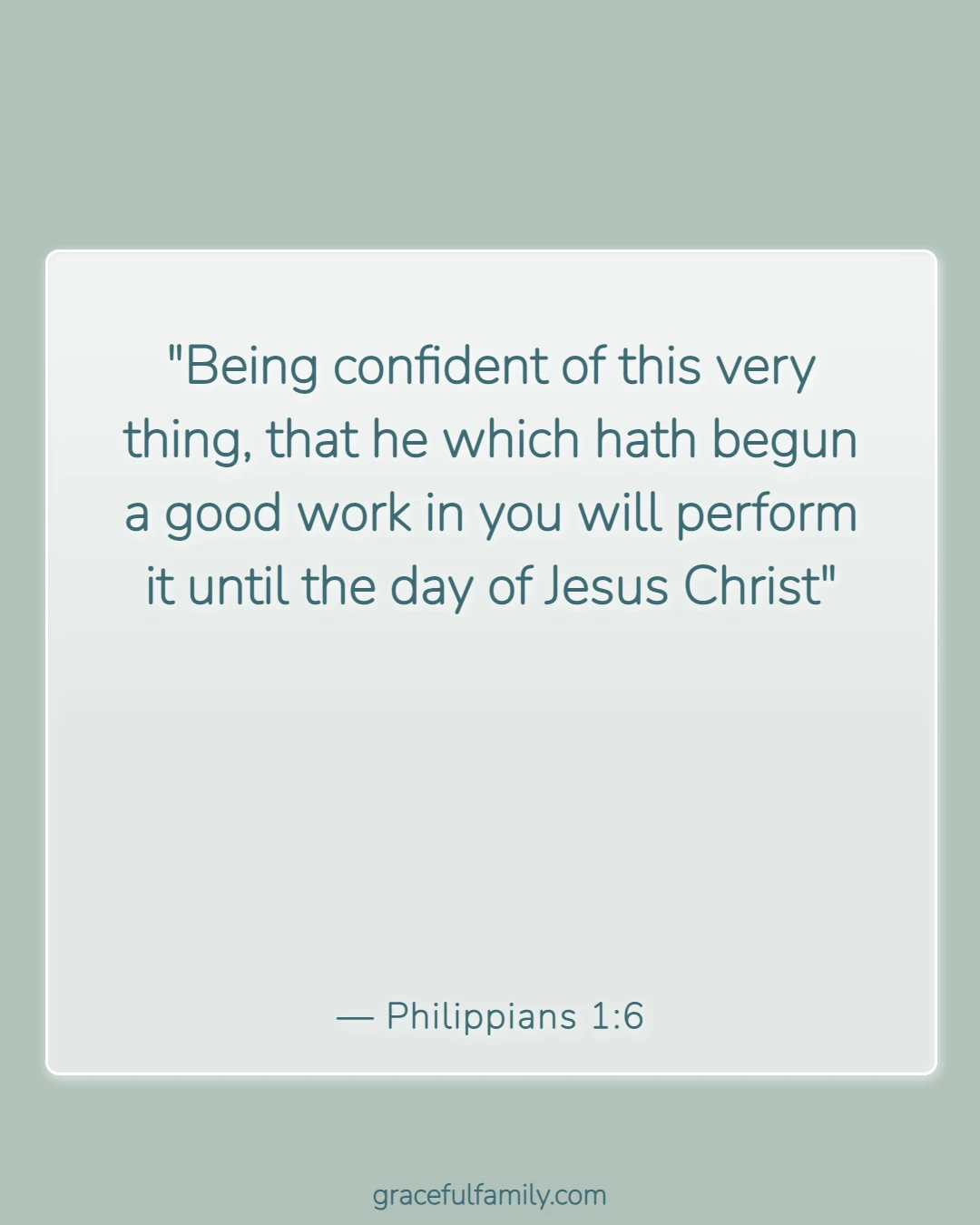 Bible Verses for New Parents (Philippians 1:6)