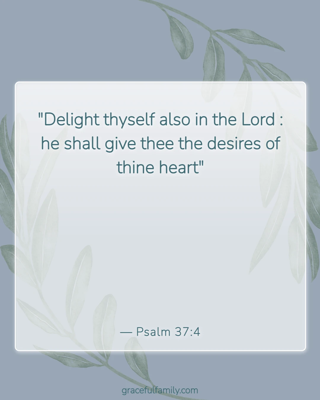 Bible Verses for New Parents (Psalm 37:4)